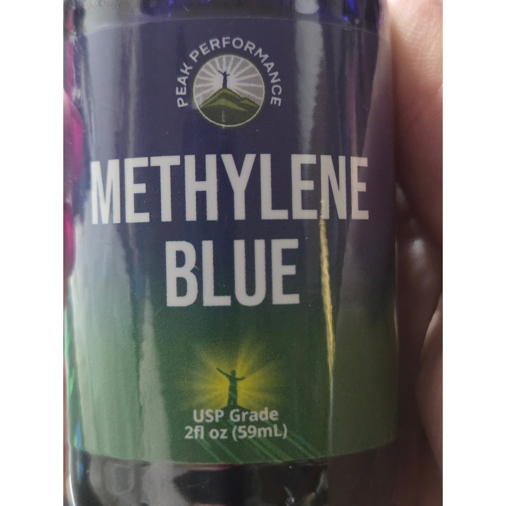 Methylene‎ Blue Drops USP Grade 2 fl oz 59mL Liquid Sealed